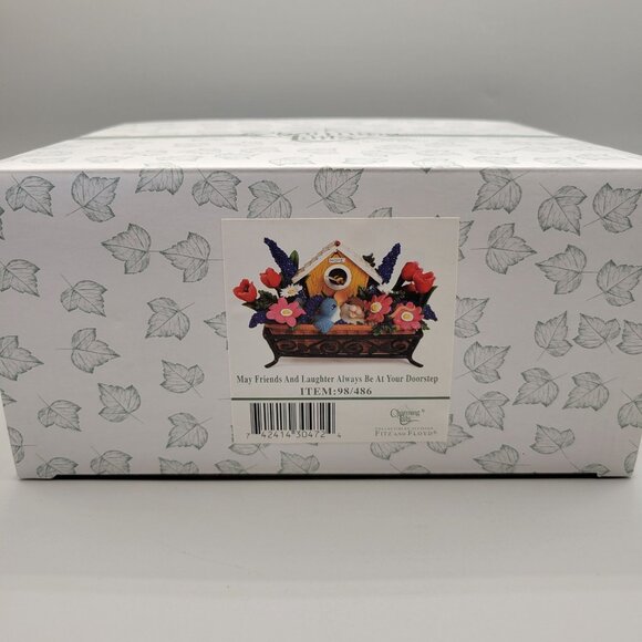 Charming Tails May Friends and Laughter Always Be at Your Doorstep Figurine 2 Pc - Picture 8 of 8